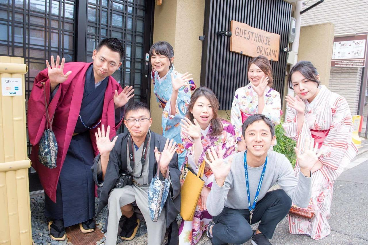 Guesthouse Origami เกียวโต ภายนอก รูปภาพ